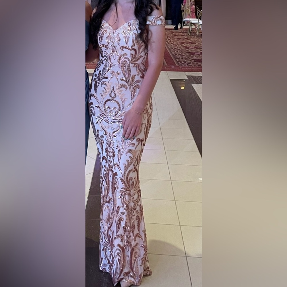 Sequin gown